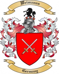 Weimanns Family Crest from Germany2
