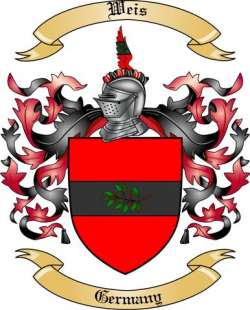 Weis Family Crest from Germany