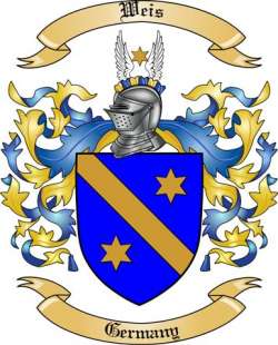 Weis Family Crest from Germany2