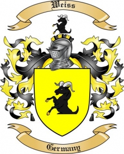Weiss Family Crest from Germany2