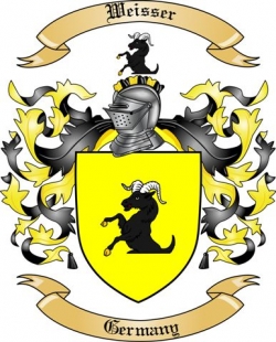 Weisser Family Crest from Germany2