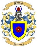 Weland Family Crest from Germany