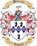 Welbourn Family Crest from England