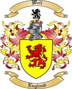 Well Family Crest from England