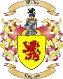 Welles Family Crest from England2