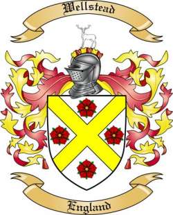 Wellstead Family Crest from England