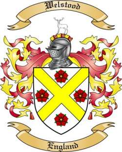 Welstood Family Crest from England