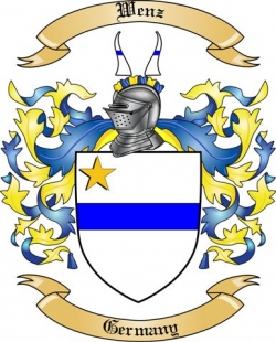 Wenz Family Crest from Germany