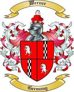 Werner Family Crest from Germany