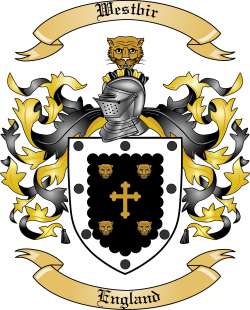 Westbir Family Crest from England