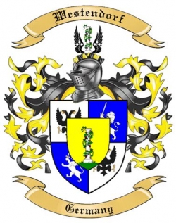 Westendorf Family Crest from Germany
