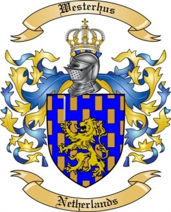 Westerhus Family Crest from Netherlands