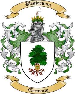 Westerman Family Crest from Germany