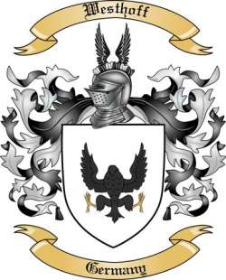 Westhoff Family Crest from Germany