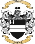 Wever Family Crest from England