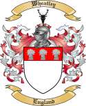 Wheatley Family Crest from England