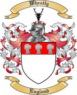 Wheatly Family Crest from England
