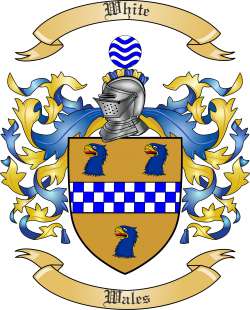 White Family Crest from Wales