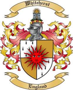 Whiteherst Family Crest from England