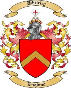 Whiteley Family Crest from England