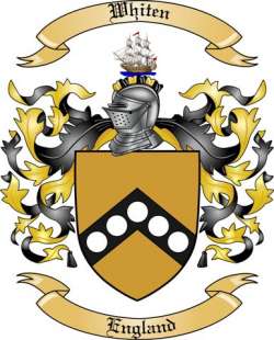 Whiten Family Crest from England