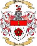 Whiteside Family Crest from Scotland