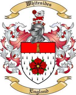 Whitesides Family Crest from England