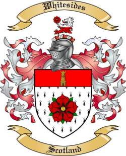 Whitesides Family Crest from Scotland