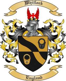 Whitlock Family Crest from England