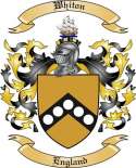 Whiton Family Crest from England