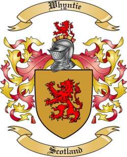 Whyntie Family Crest from Scotland