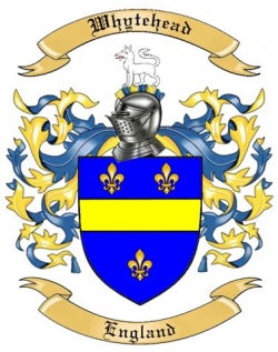 Whytehead Family Crest from England