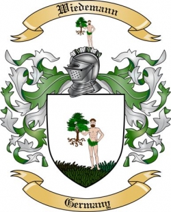 Wiedemann Family Crest from Germany