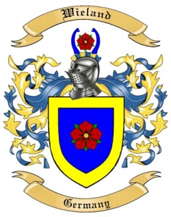 Wieland Family Crest from Germany