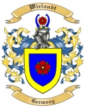 Wielandt Family Crest from Germany