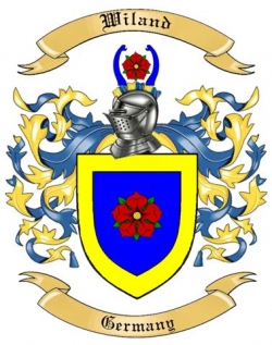 Wiland Family Crest from Germany