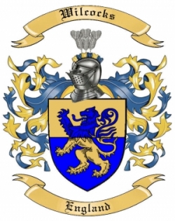 Wilcocks Family Crest from England