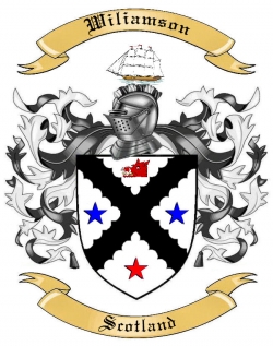 Wiliamson Family Crest from Scotland
