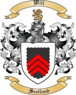 Will Family Crest from Scotland