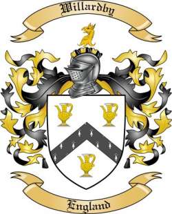 Willardby Family Crest from England