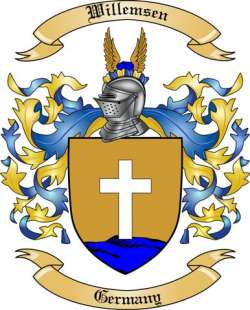 Willemsen Family Crest from Germany