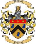 William Family Crest from England2
