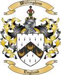 Willingham Family Crest from England