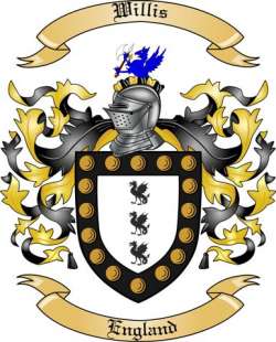 Willis Family Crest from England3