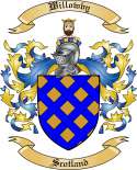Willowby Family Crest from Scotland