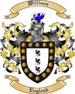 Willson Family Crest from England2