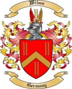 Wilms Family Crest from Germany