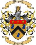 Wilyams Family Crest from England