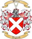 Wincer Family Crest from England