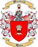 Winebeald Family Crest from Wales